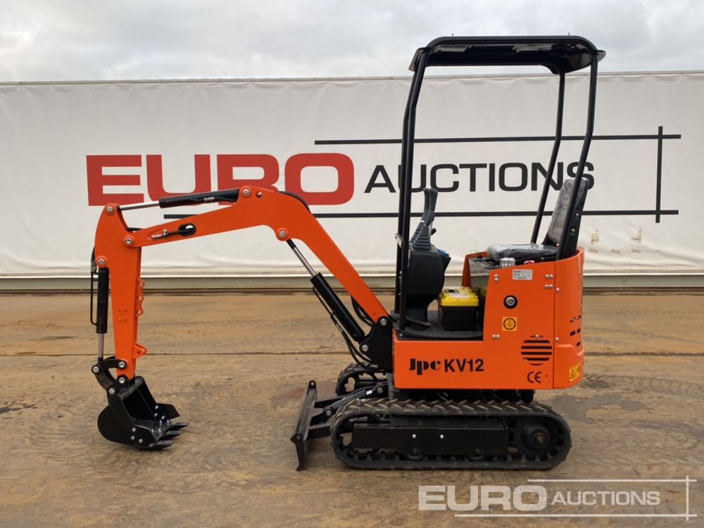 Unused 2025 JPC KV12 - Мини-экскаватор: фото 2 Unused 2025 JPC KV12 - Мини-экскаватор: фото 2