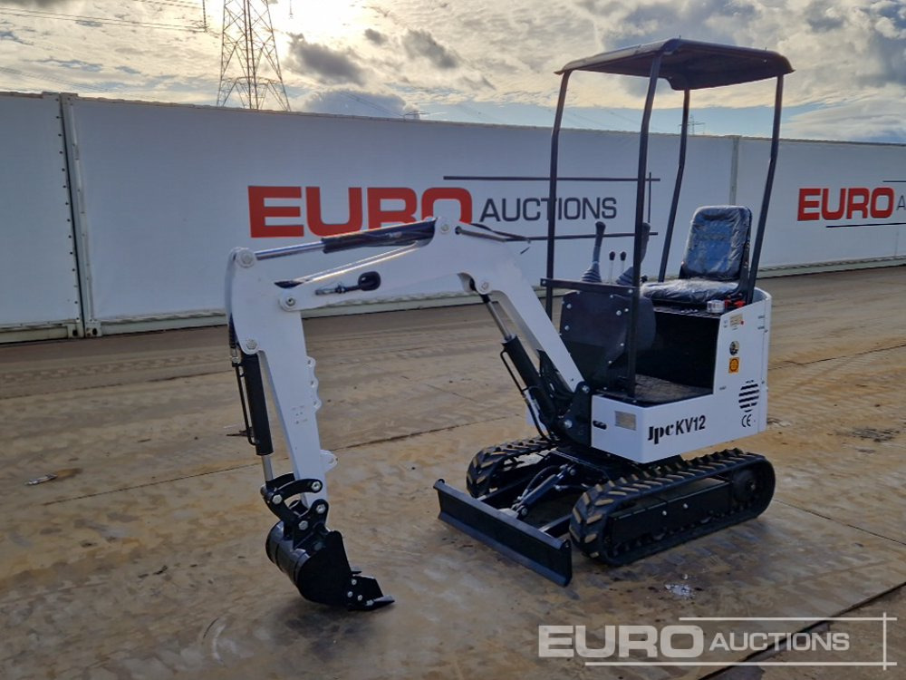 Unused 2025 JPC KV12 - Мини-экскаватор: фото 1 Unused 2025 JPC KV12 - Мини-экскаватор: фото 1