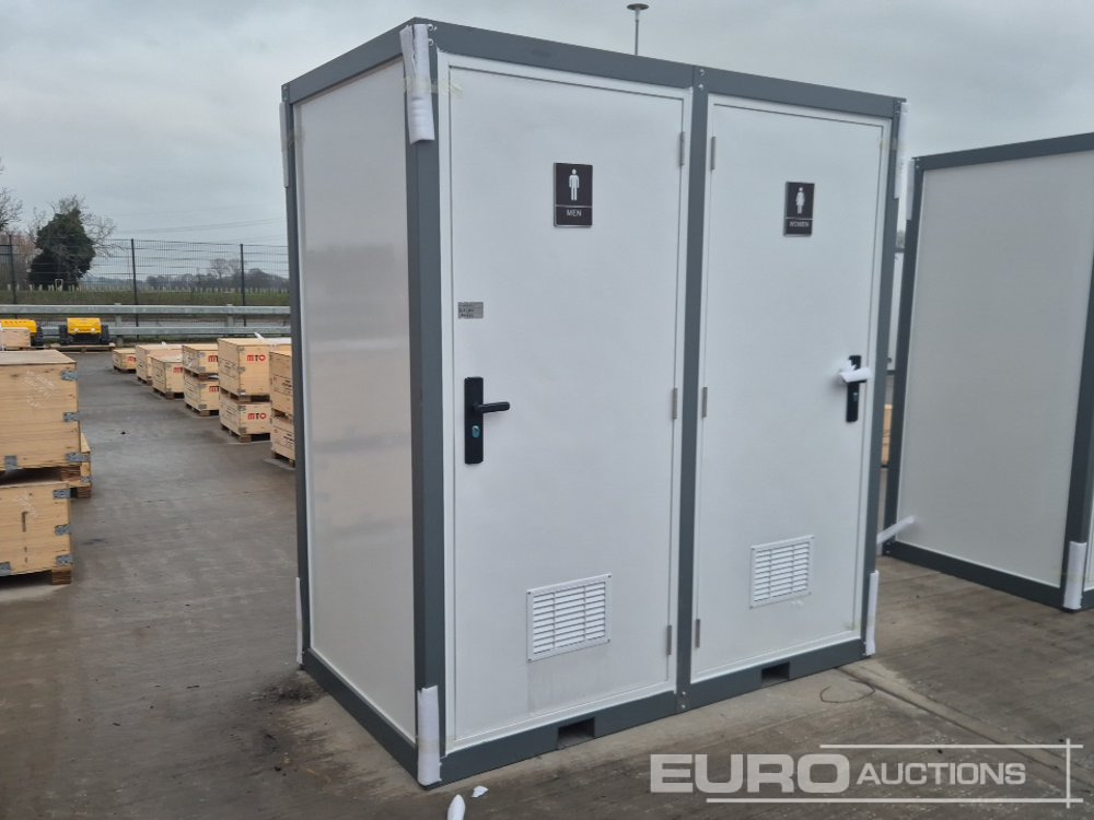 Unused 2025 KMY Industrial Double Portable Toilet (Cannot Be Reconsigned) - Морской контейнер: фото 1 Unused 2025 KMY Industrial Double Portable Toilet (Cannot Be Reconsigned) - Морской контейнер: фото 1