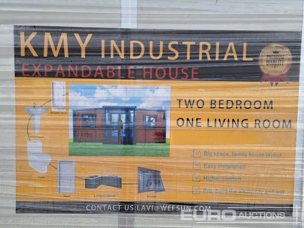 Unused 2025 KMY Industrial Expandable Container House (Cannot Be Reconsigned) - Морской контейнер: фото 5 Unused 2025 KMY Industrial Expandable Container House (Cannot Be Reconsigned) - Морской контейнер: фото 5