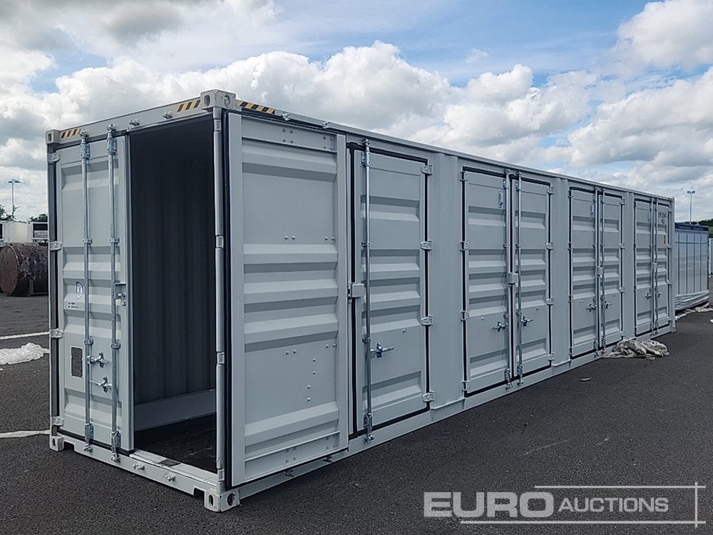 Unused 40ft HQ Container, 4 Side Double Doors (Cannot Be Reconsigned) - Морской контейнер: фото 1 Unused 40ft HQ Container, 4 Side Double Doors (Cannot Be Reconsigned) - Морской контейнер: фото 1