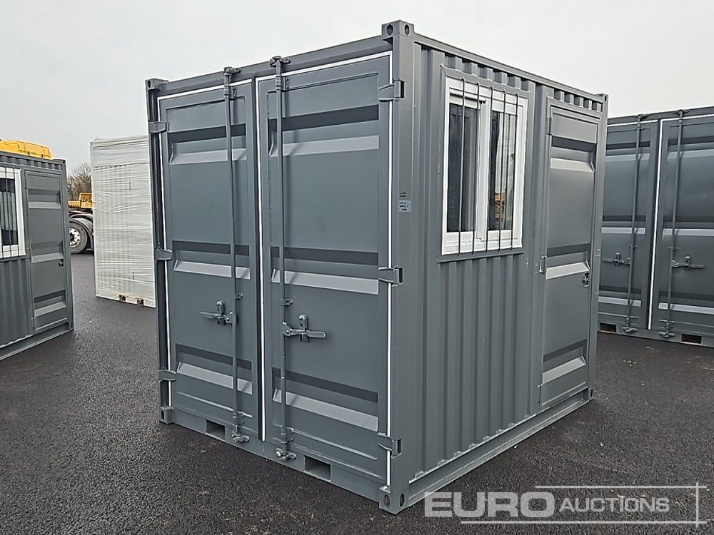 Unused 8' x 6' Container, 1 Side Door, 1 End Door, Window (Canot Be Reconigned) - Морской контейнер: фото 1 Unused 8' x 6' Container, 1 Side Door, 1 End Door, Window (Canot Be Reconigned) - Морской контейнер: фото 1