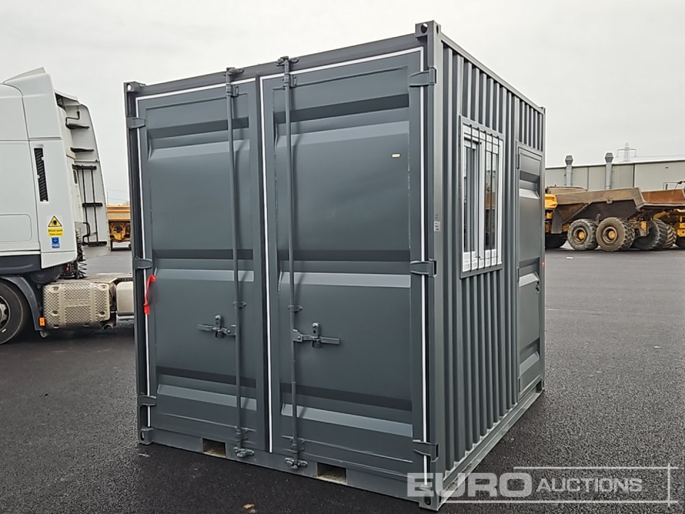 Unused 9' x 7' Container, 1 Side Door, 1 End Door, Window (Canot Be Reconigned) - Морской контейнер: фото 1 Unused 9' x 7' Container, 1 Side Door, 1 End Door, Window (Canot Be Reconigned) - Морской контейнер: фото 1