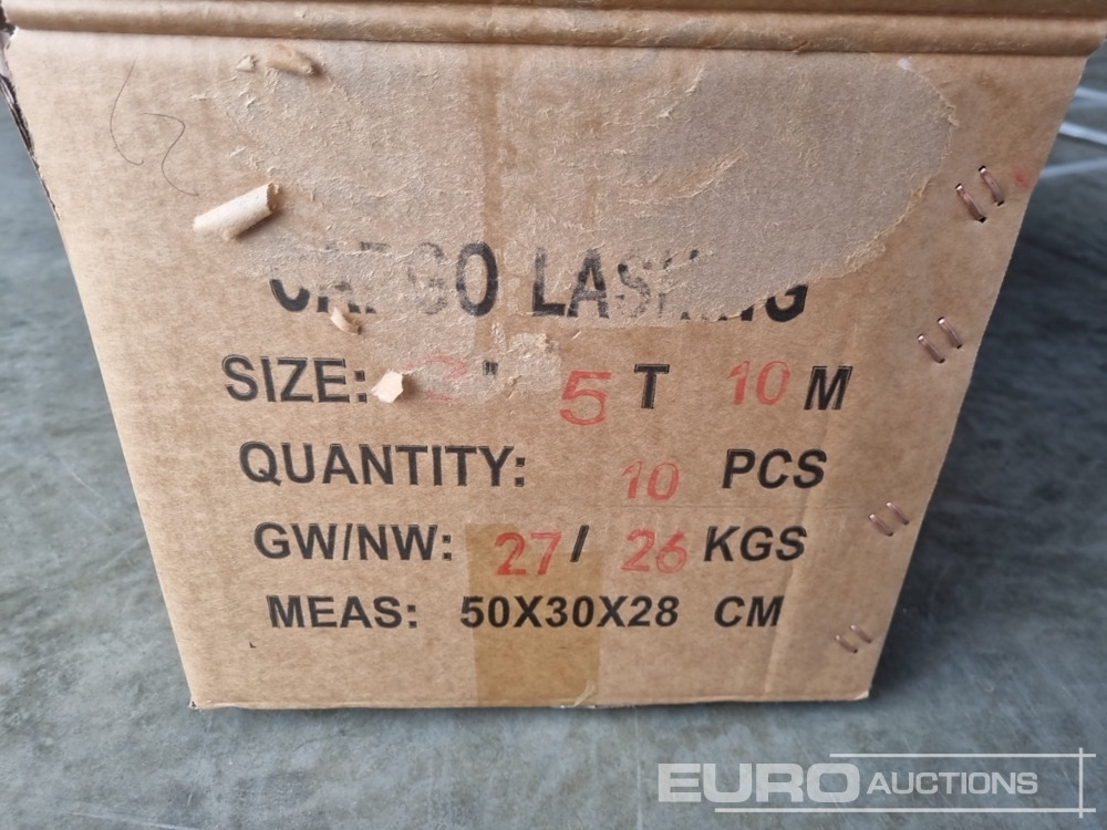 Строительное оборудование Unused Boss 10M 5T Ratchet Strap (10 of): фото 13