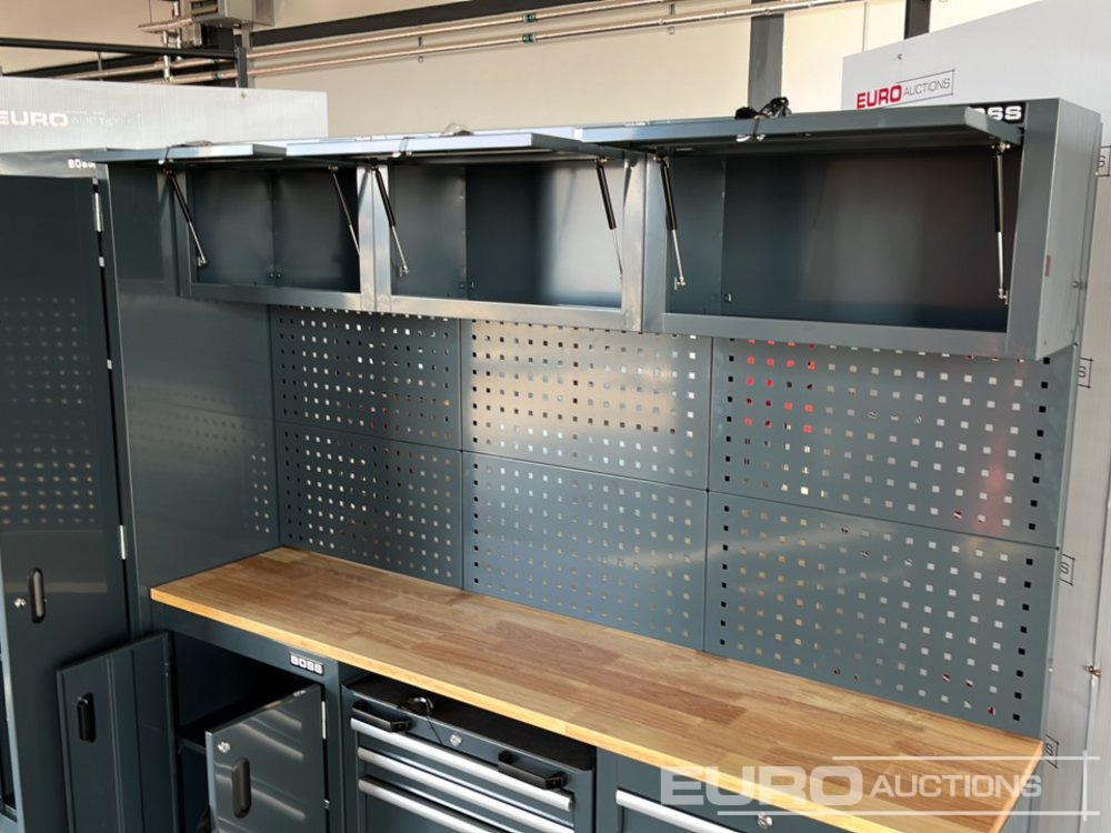 Строительное оборудование Unused Boss 2.6m 9 Drawer, 5 Cabinet Tool Station: фото 7