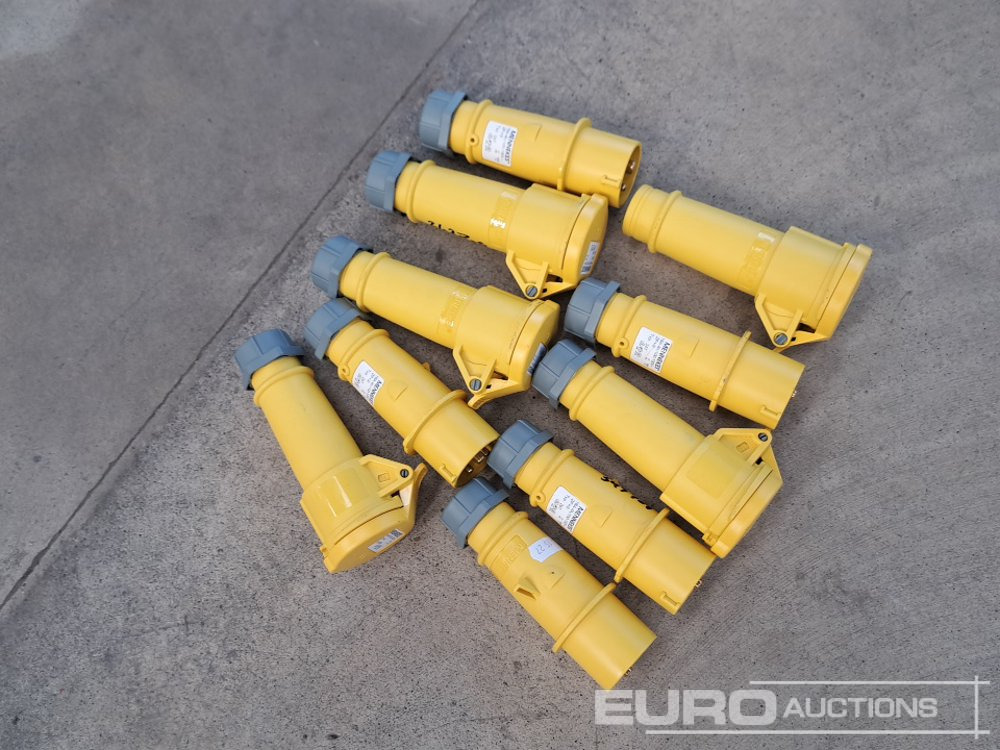 Unused Mennekes 16A 100-130V Plugs (10 of) - Оборудование для гаражей/ Мастерских: фото 3 Unused Mennekes 16A 100-130V Plugs (10 of) - Оборудование для гаражей/ Мастерских: фото 3