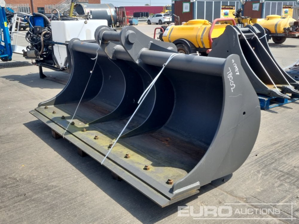 Unused Miller 108" Ditching Bucket 100mm Pin to suit 40 Ton Excavator - Ковш: фото 1 Unused Miller 108" Ditching Bucket 100mm Pin to suit 40 Ton Excavator - Ковш: фото 1