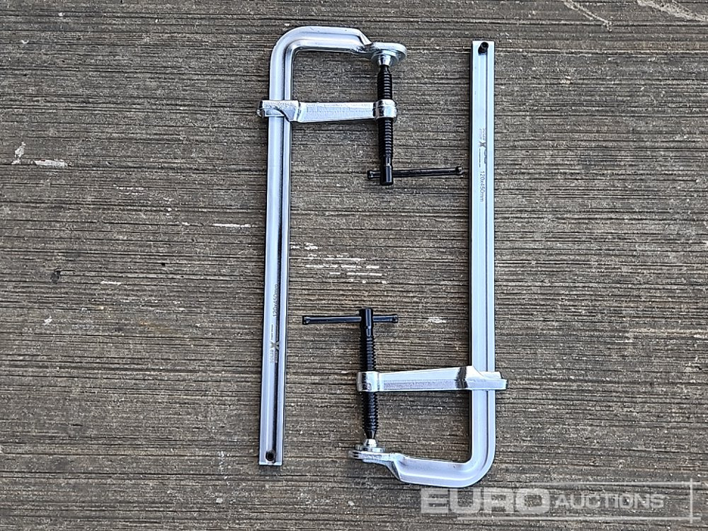 Unused Solid X Forged Welding Clamps 120mm x 450mm (2 Pieces) - Строительное оборудование: фото 2 Unused Solid X Forged Welding Clamps 120mm x 450mm (2 Pieces) - Строительное оборудование: фото 2