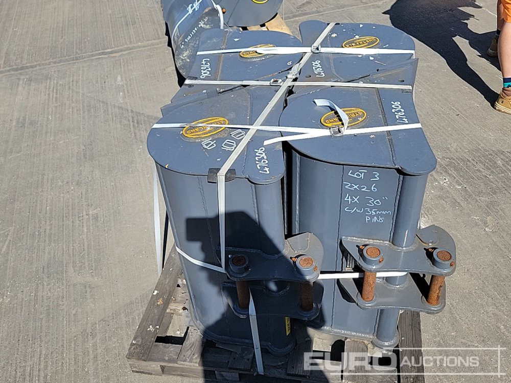 Unused Stickland 30", 30", 30", 30" Ditching Bucket 35mm Pin to suit Mini Excavator - Ковш: фото 2 Unused Stickland 30", 30", 30", 30" Ditching Bucket 35mm Pin to suit Mini Excavator - Ковш: фото 2