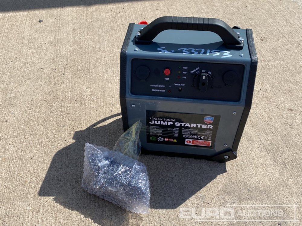 Unused TMUS 3000A 12/24 Battery Jump Pack - Оборудование для гаражей/ Мастерских: фото 1 Unused TMUS 3000A 12/24 Battery Jump Pack - Оборудование для гаражей/ Мастерских: фото 1