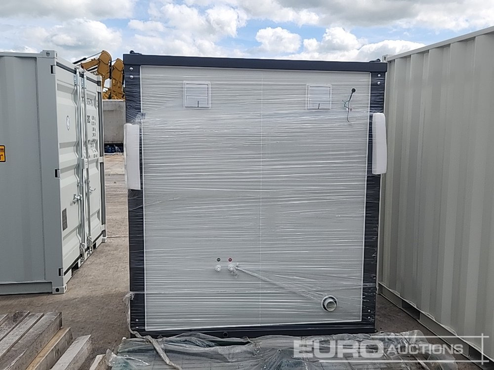 Unused Toilet and Shower Cabin, One Shower, Toilet, Basin (Cannot Be Reconsigned) - Морской контейнер: фото 4 Unused Toilet and Shower Cabin, One Shower, Toilet, Basin (Cannot Be Reconsigned) - Морской контейнер: фото 4