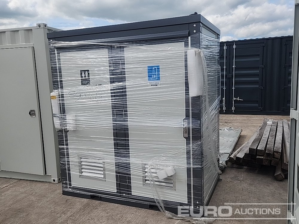 Unused Toilet and Shower Cabin, One Shower, Toilet, Basin (Cannot Be Reconsigned) - Морской контейнер: фото 1 Unused Toilet and Shower Cabin, One Shower, Toilet, Basin (Cannot Be Reconsigned) - Морской контейнер: фото 1