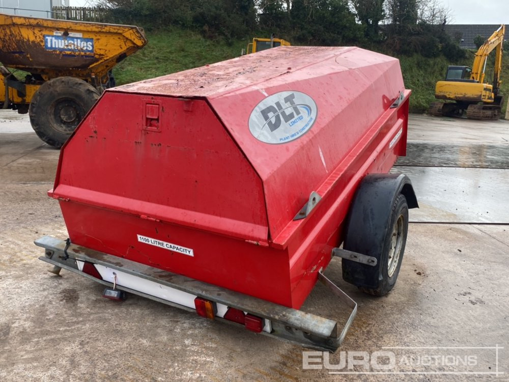 Western 1100 Litre Single Axle Bunded Fuel Bowser, 12 Volt Pump - Резервуар для хранения: фото 5 Western 1100 Litre Single Axle Bunded Fuel Bowser, 12 Volt Pump - Резервуар для хранения: фото 5