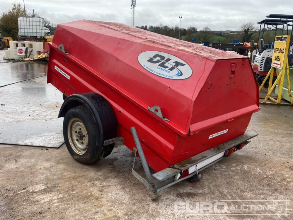 Western 1100 Litre Single Axle Bunded Fuel Bowser, 12 Volt Pump - Резервуар для хранения: фото 3 Western 1100 Litre Single Axle Bunded Fuel Bowser, 12 Volt Pump - Резервуар для хранения: фото 3