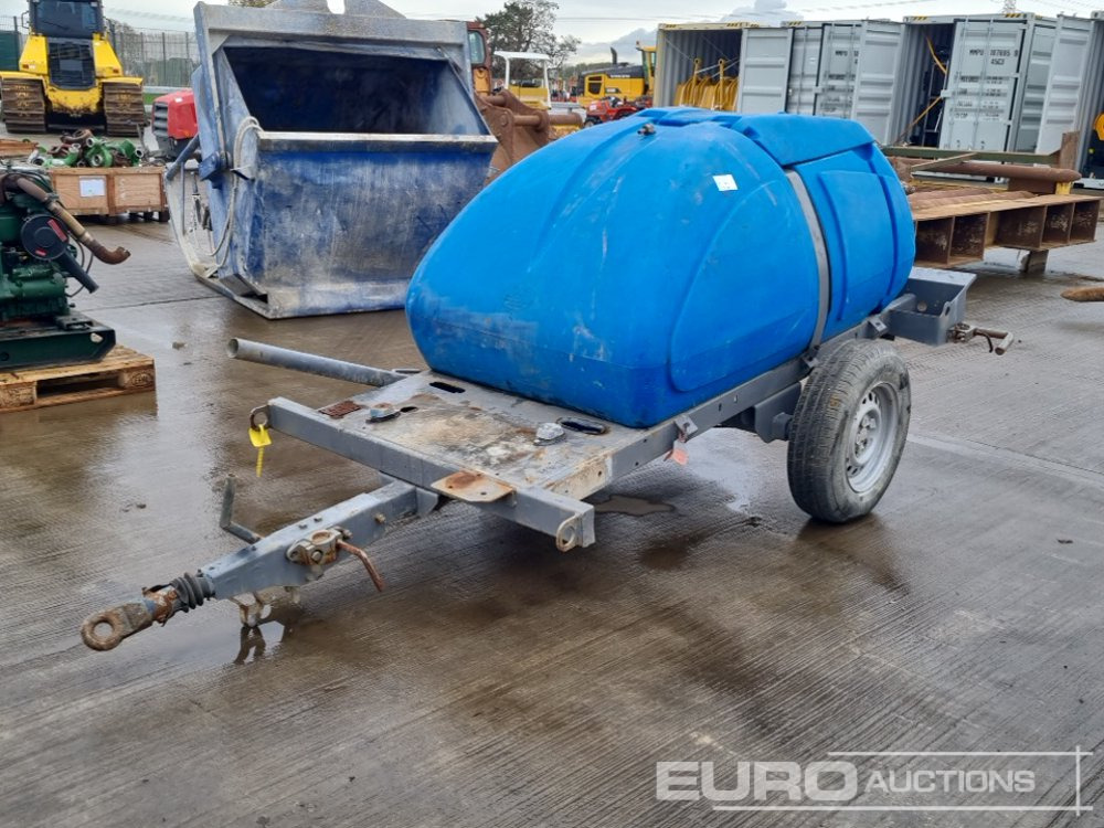 Western Single Axle Plastic Water Bowser - Резервуар для хранения: фото 1 Western Single Axle Plastic Water Bowser - Резервуар для хранения: фото 1