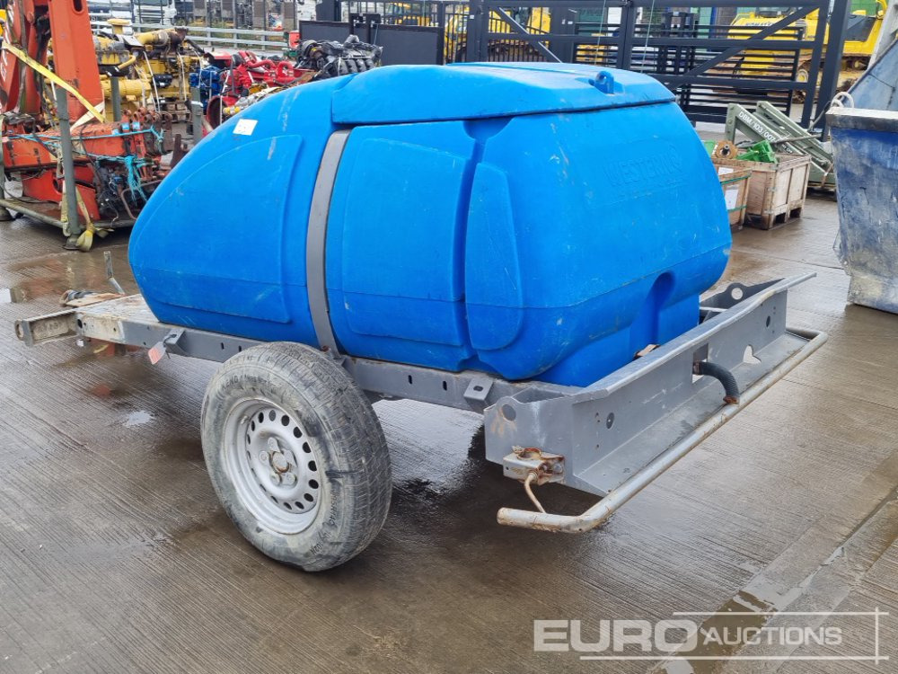 Western Single Axle Plastic Water Bowser - Резервуар для хранения: фото 3 Western Single Axle Plastic Water Bowser - Резервуар для хранения: фото 3