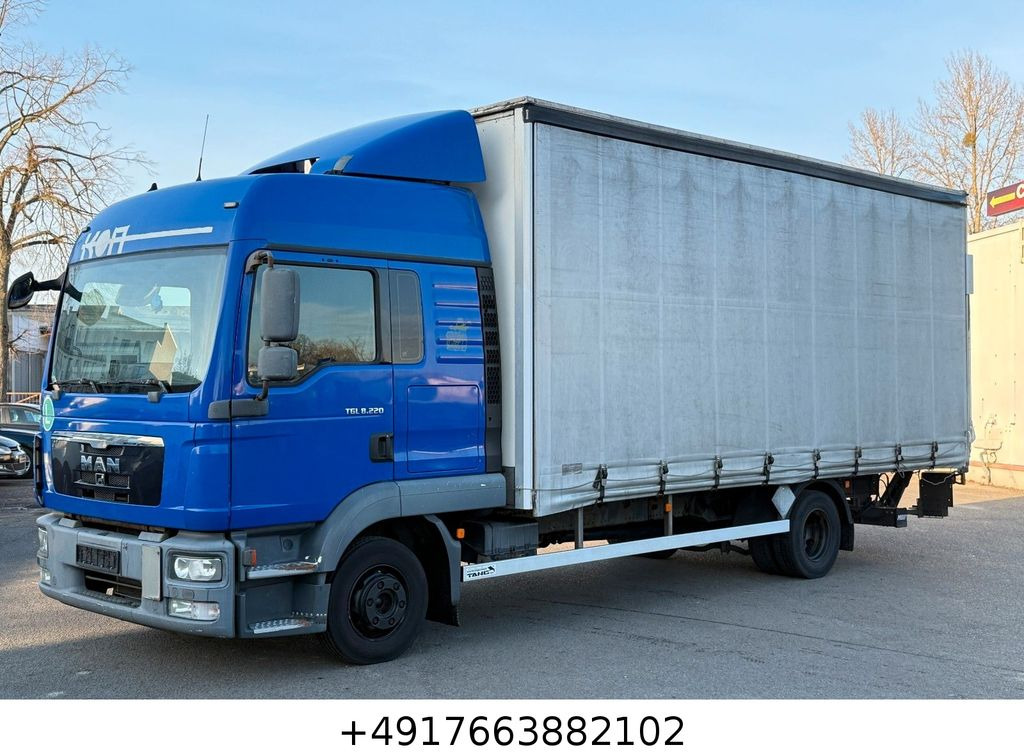 MAN TGL 8.220,NEU MOTOR/LBW/AHK/Schlafkab./6m - Тентованный грузовик: фото 1 MAN TGL 8.220,NEU MOTOR/LBW/AHK/Schlafkab./6m - Тентованный грузовик: фото 1