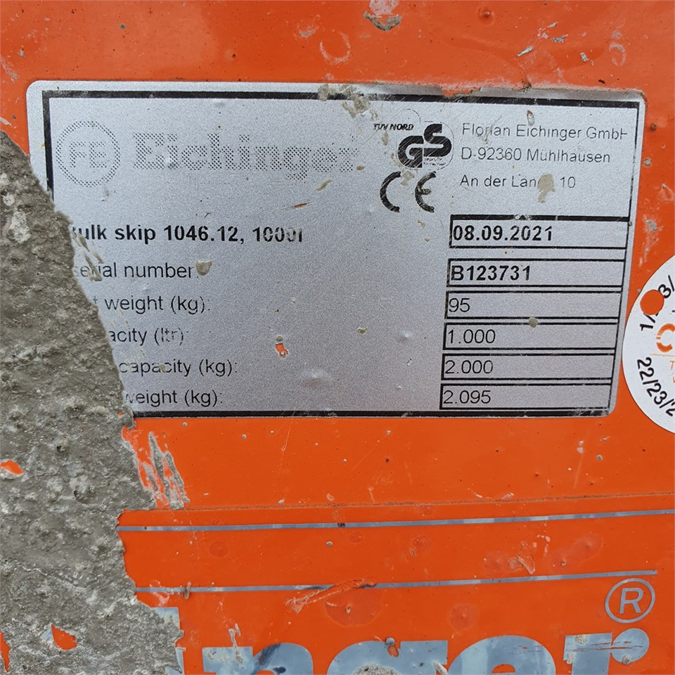 Бетономешалка Eichinger 1000 liter: фото 6 Бетономешалка Eichinger 1000 liter: фото 6