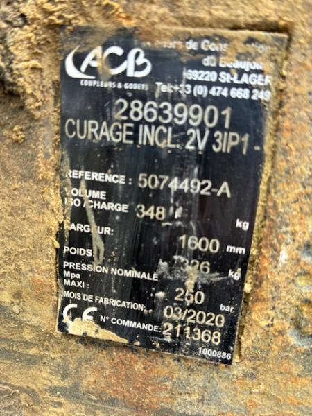 MORIN ORIENTABLE M3 - Ковш для экскаватора: фото 4 MORIN ORIENTABLE M3 - Ковш для экскаватора: фото 4