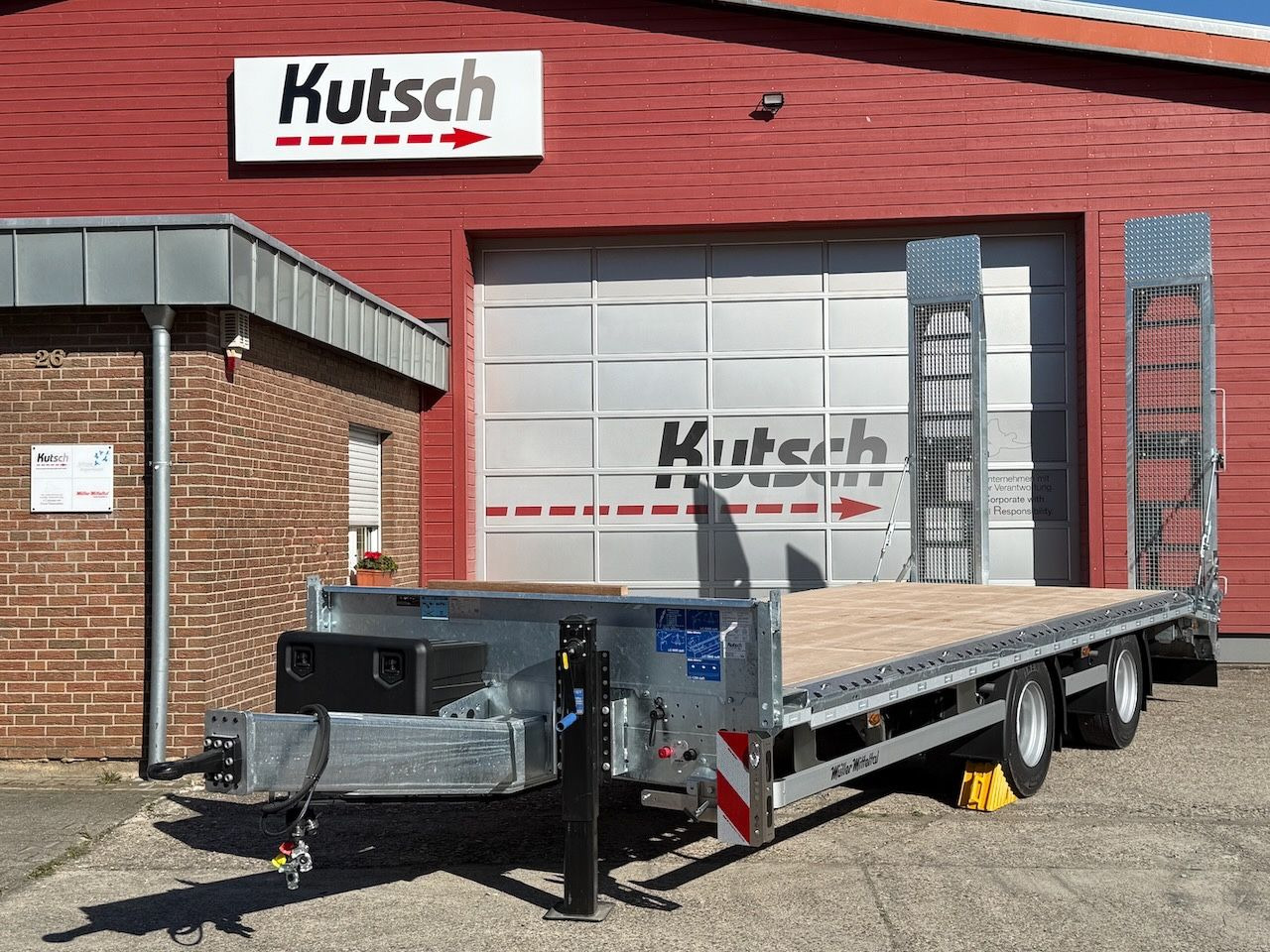 Müller-Mitteltal ETÜ-TA-R 21 Tieflader 7m, luftgefedert, LED - Прицеп бортовой/ Платформа: фото 1 Müller-Mitteltal ETÜ-TA-R 21 Tieflader 7m, luftgefedert, LED - Прицеп бортовой/ Платформа: фото 1