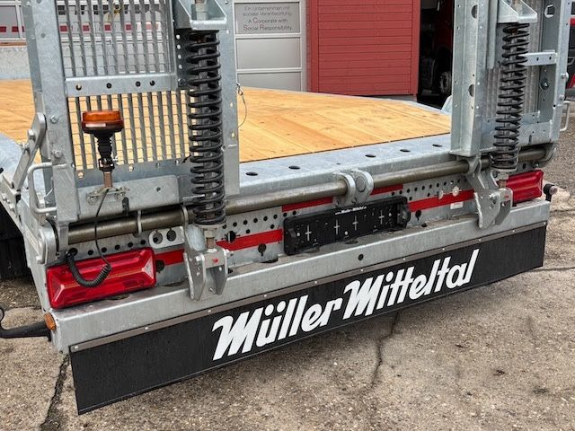 Müller-Mitteltal ETÜTAR 14,4 Plateau, LED Runduml. Containerver - Низкорамный прицеп: фото 5 Müller-Mitteltal ETÜTAR 14,4 Plateau, LED Runduml. Containerver - Низкорамный прицеп: фото 5