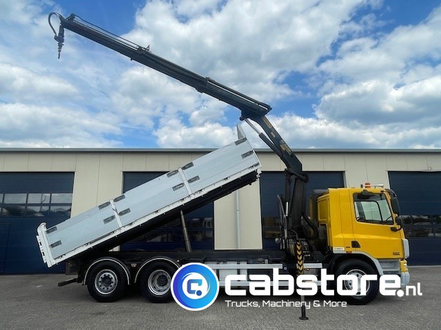 DAF CF 75.310 FAN 6x2 Euro 5 - MANUAL - Bouwjaar 2008 - Kipper - Palfinger PK 15002 Performance - Km 550.899 - Good condition! - Самосвал, Автоманипулятор: фото 2 DAF CF 75.310 FAN 6x2 Euro 5 - MANUAL - Bouwjaar 2008 - Kipper - Palfinger PK 15002 Performance - Km 550.899 - Good condition! - Самосвал, Автоманипулятор: фото 2