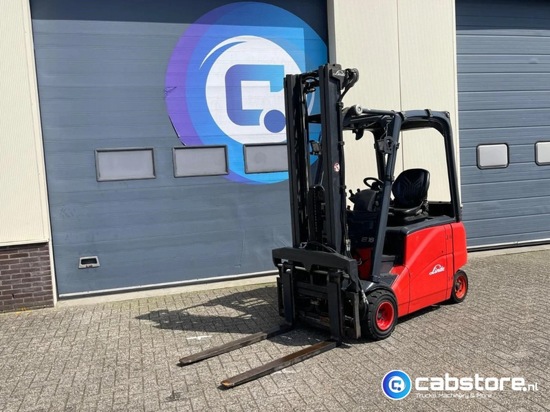 Linde E18PH-01 Elektrische hef truck - Electric Forklift - Year 2011- Side shift - Vorkverstelling - Вилочный погрузчик: фото 2 Linde E18PH-01 Elektrische hef truck - Electric Forklift - Year 2011- Side shift - Vorkverstelling - Вилочный погрузчик: фото 2