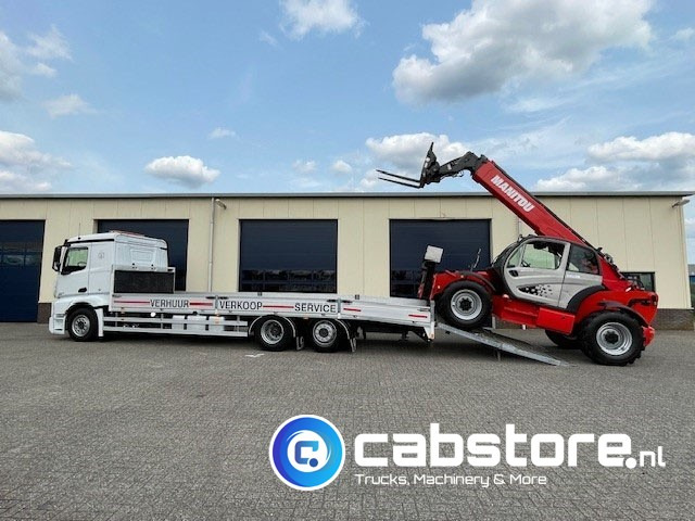 Mercedes-Benz ACTROS Mercedes Benz Actros 2642 6x2 Euro 6 oprijwagen - Machine transporter - Bouwjaar 2012 - Volledig luchtgeveerd - Hydraulische rampen - Liftas - APK 11- - Грузовик бортовой/ Платформа: фото 2 Mercedes-Benz ACTROS Mercedes Benz Actros 2642 6x2 Euro 6 oprijwagen - Machine transporter - Bouwjaar 2012 - Volledig luchtgeveerd - Hydraulische rampen - Liftas - APK 11- - Грузовик бортовой/ Платформа: фото 2