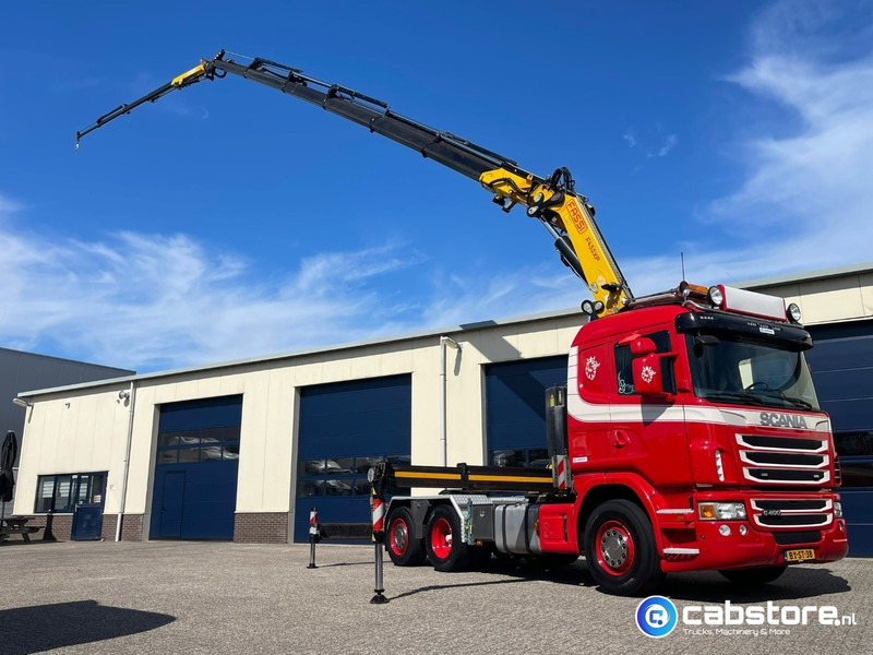 Scania G 400 A 6X2*4 HNA Euro 5 - Handgeschakeld - FASSI F455XP + JIP Autolaadkraan - Bouwjaar 2010 - Km 748.730 - Very good condition !! - Автоманипулятор: фото 1 Scania G 400 A 6X2*4 HNA Euro 5 - Handgeschakeld - FASSI F455XP + JIP Autolaadkraan - Bouwjaar 2010 - Km 748.730 - Very good condition !! - Автоманипулятор: фото 1