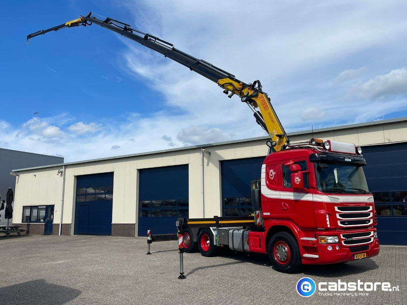 Scania G 400 A 6X2*4 HNA Euro 5 - Handgeschakeld - FASSI F455XP + JIP Autolaadkraan - Bouwjaar 2010 - Km 748.730 - Very good condition !! - Автоманипулятор: фото 2 Scania G 400 A 6X2*4 HNA Euro 5 - Handgeschakeld - FASSI F455XP + JIP Autolaadkraan - Bouwjaar 2010 - Km 748.730 - Very good condition !! - Автоманипулятор: фото 2