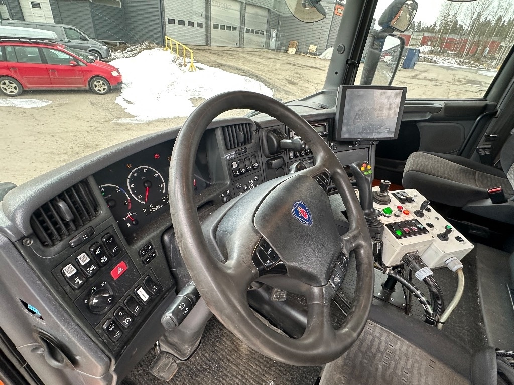 Крюковой мультилифт Scania R480 8x4*4 auravarustuksella: фото 20