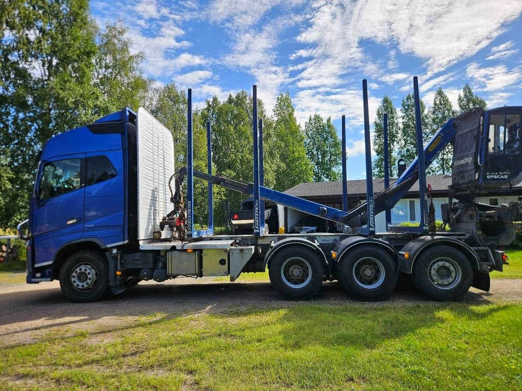 Volvo FH 16 750 8x4 76tn yhdistelmä - Лесовоз: фото 4 Volvo FH 16 750 8x4 76tn yhdistelmä - Лесовоз: фото 4