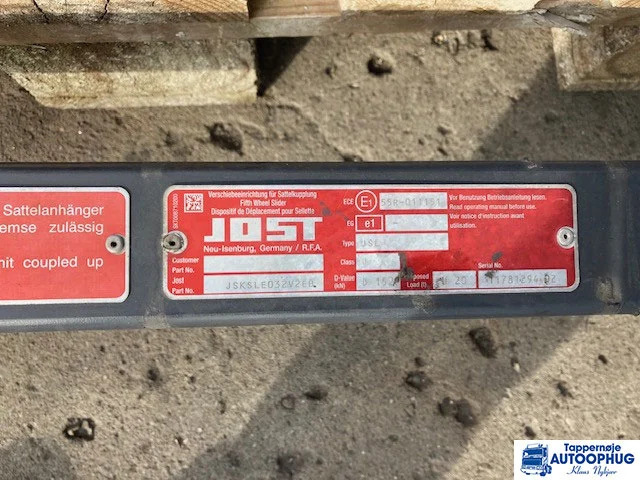 Scania JOST skammel flytbar - Седло для Грузовиков: фото 5 Scania JOST skammel flytbar - Седло для Грузовиков: фото 5