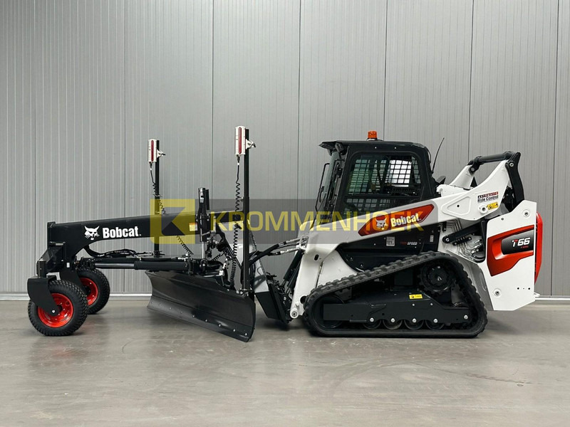 Bobcat T 66 Laser Grader 244 cm - Мини-погрузчик с бортовым поворотом: фото 1 Bobcat T 66 Laser Grader 244 cm - Мини-погрузчик с бортовым поворотом: фото 1