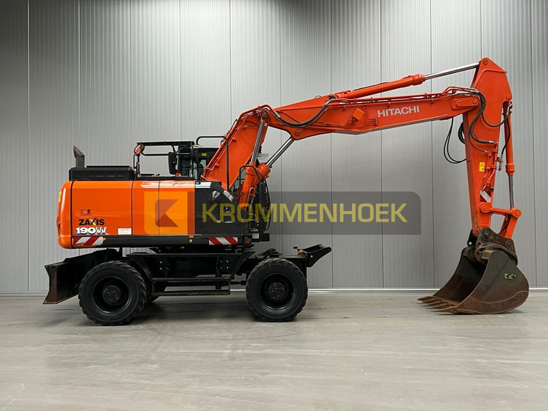 Hitachi ZX 190 W-6 - Колёсный экскаватор: фото 5 Hitachi ZX 190 W-6 - Колёсный экскаватор: фото 5