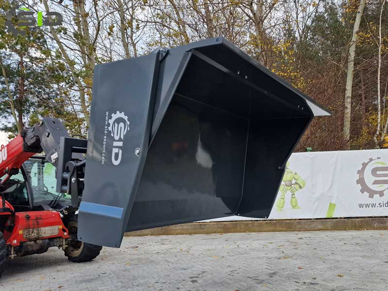 SID Caisse de transport hydraulique lourde / Hydraulic transport box heavy / Kippmulde Heckcontainer 1,8 m - Ковш для погрузчика для Сельскохозяйственной техники: фото 1 SID Caisse de transport hydraulique lourde / Hydraulic transport box heavy / Kippmulde Heckcontainer 1,8 m - Ковш для погрузчика для Сельскохозяйственной техники: фото 1