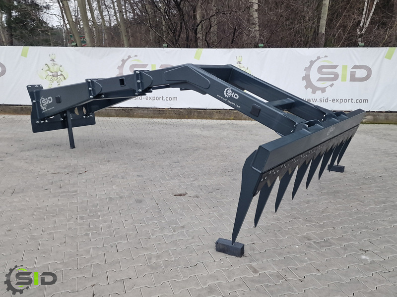 SID Silagekamm Schneidkamm Reißkamm Siloharke / Silage rake / Le râteau d'ensilage 1,80 m - Вилы для Компактных фронтальных погрузчиков: фото 2 SID Silagekamm Schneidkamm Reißkamm Siloharke / Silage rake / Le râteau d'ensilage 1,80 m - Вилы для Компактных фронтальных погрузчиков: фото 2