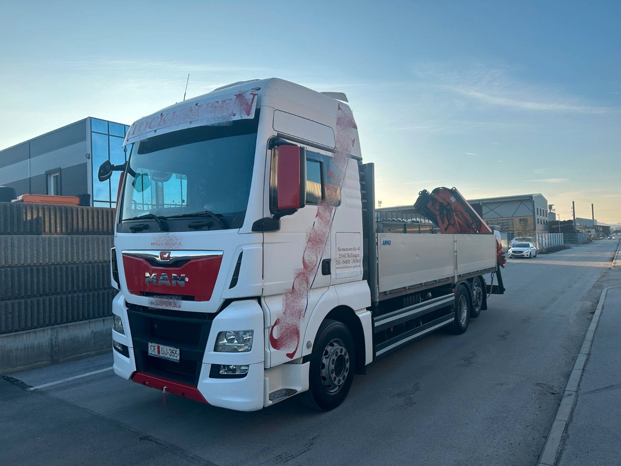 MAN TGX 26.440 6X2 Intarder ATLAS 165 - Грузовик бортовой/ Платформа, Автоманипулятор: фото 2 MAN TGX 26.440 6X2 Intarder ATLAS 165 - Грузовик бортовой/ Платформа, Автоманипулятор: фото 2