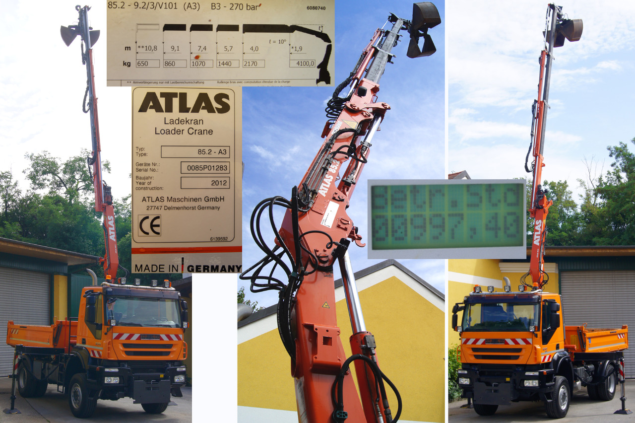 Самосвал IVECO 190T33 Trakker 4x4/ATLAS 85.2/Euro5/Winterdienst/Streuer: фото 12