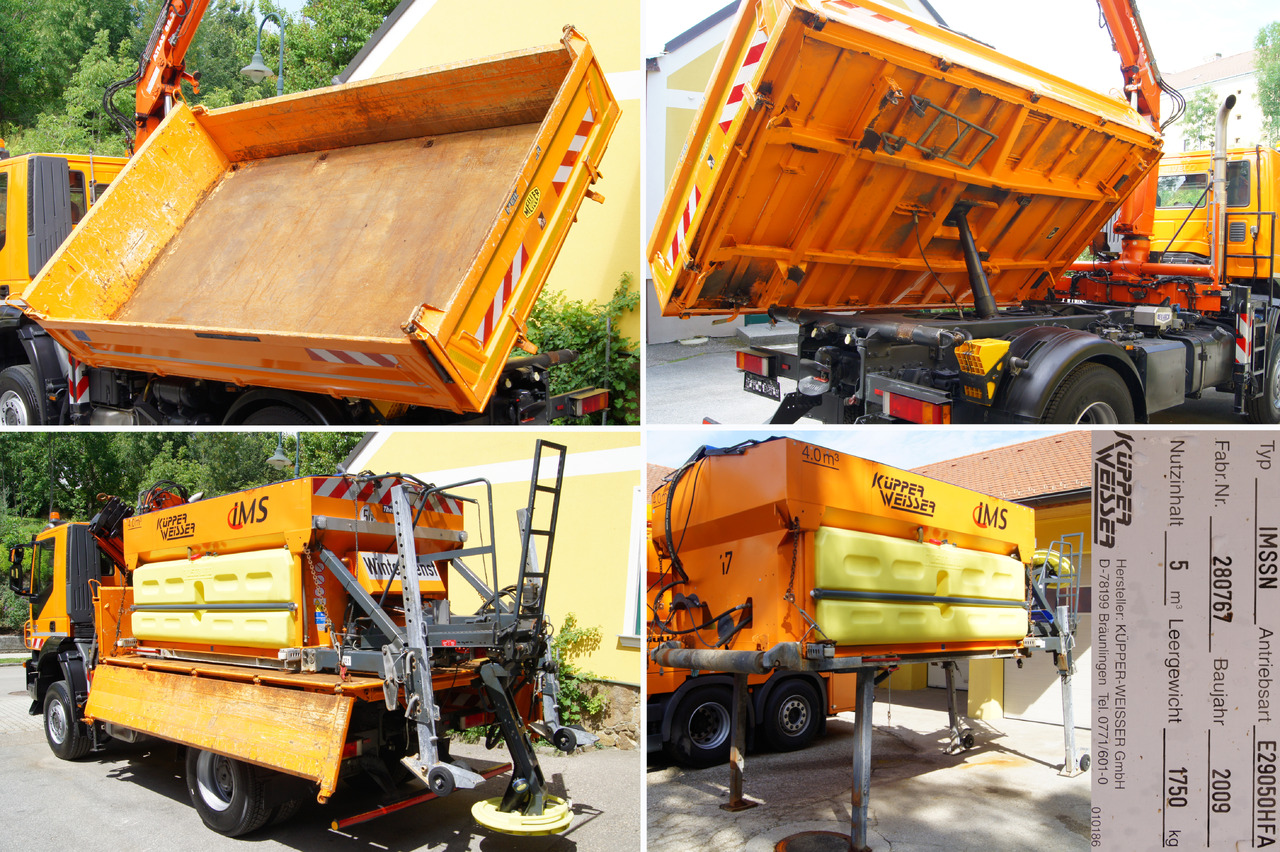 Самосвал IVECO 190T33 Trakker 4x4/ATLAS 85.2/Euro5/Winterdienst/Streuer: фото 13