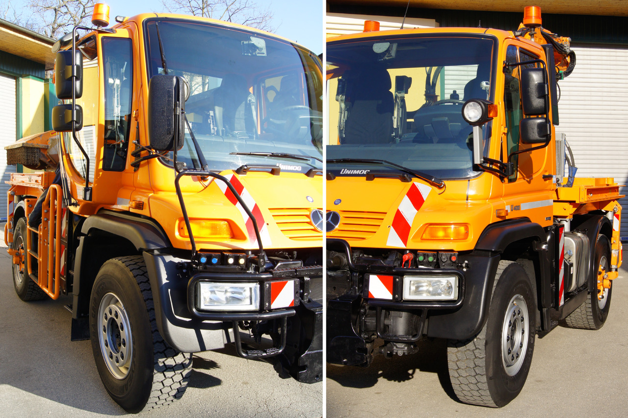 Коммунальная/ Специальная техника Unimog Unimog U 400/Hydrostat/Mähtür +MULAG MHU 800: фото 8
