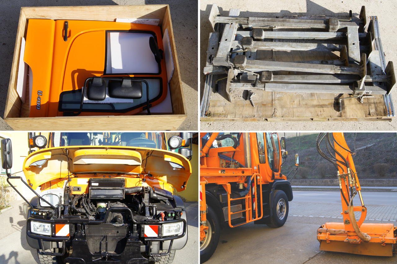 Коммунальная/ Специальная техника Unimog Unimog U 400/Hydrostat/Mähtür +MULAG MHU 800: фото 14