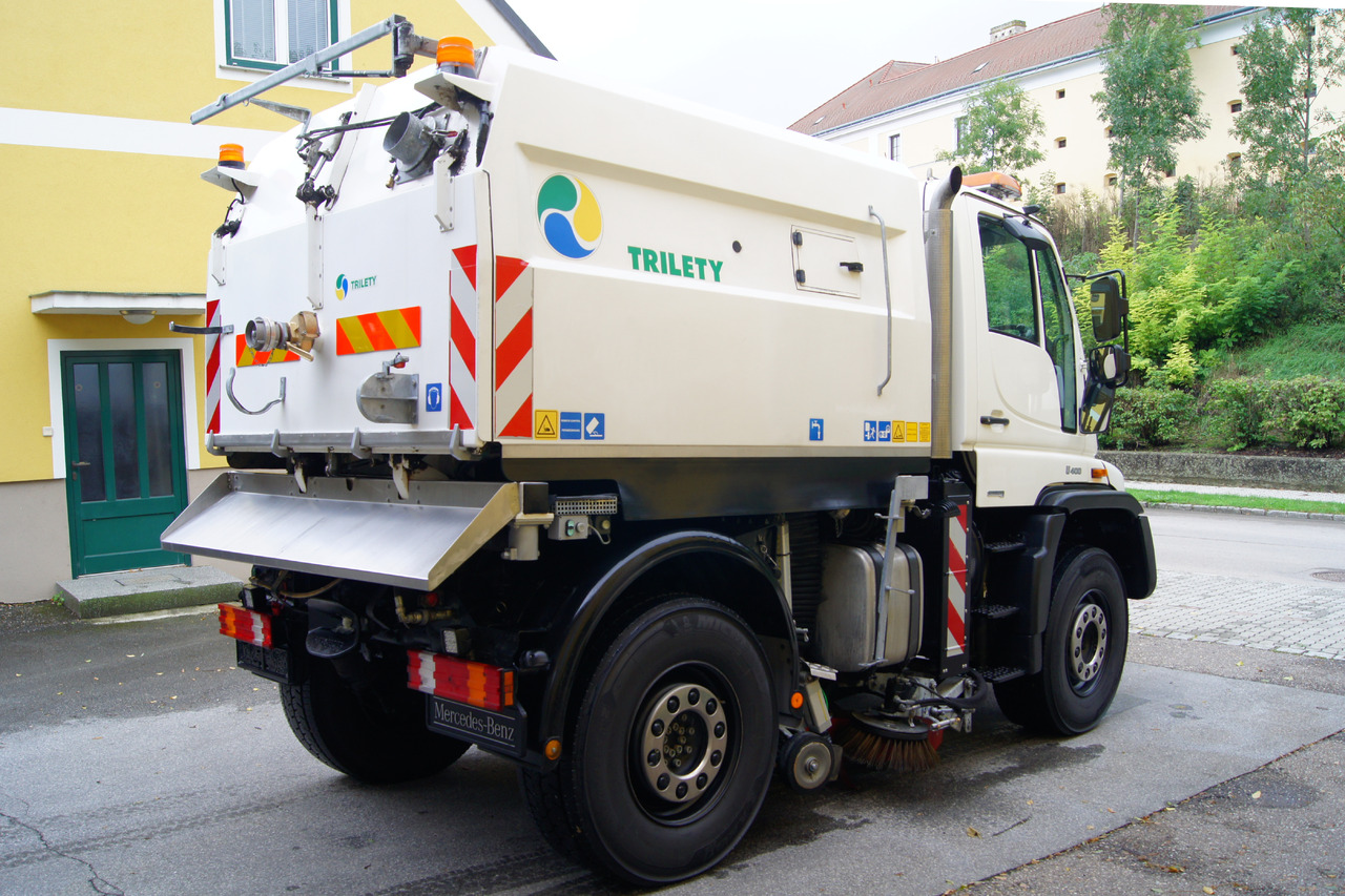 UNIMOG Unimog U400 + TRILETY Kehrmaschine/TÜV/EUR4/Leistungshydraulik - Подметально-уборочная машина: фото 5 UNIMOG Unimog U400 + TRILETY Kehrmaschine/TÜV/EUR4/Leistungshydraulik - Подметально-уборочная машина: фото 5
