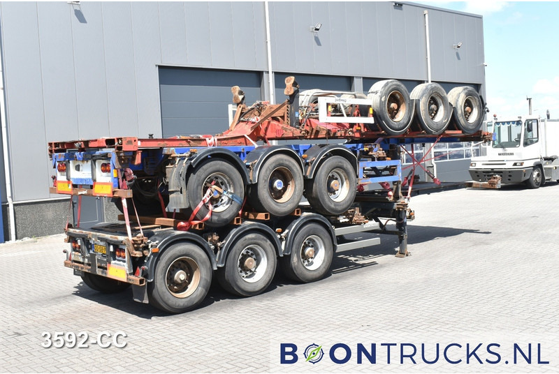 Broshuis 3 UCC 39 € 6750 STACK PRICE | 2x20-30-40-45ft HC * 2x BROSHUIS 1x NOOTEBOOM - Полуприцеп-контейнеровоз/ Сменный кузов: фото 1 Broshuis 3 UCC 39 € 6750 STACK PRICE | 2x20-30-40-45ft HC * 2x BROSHUIS 1x NOOTEBOOM - Полуприцеп-контейнеровоз/ Сменный кузов: фото 1