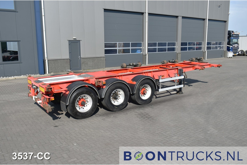 Burg BPO 12 27 CCXGX 01 TANK CHASSIS | 20-30ft * 3850 Kg * ADR * NL TRAILER - Полуприцеп-контейнеровоз/ Сменный кузов: фото 1 Burg BPO 12 27 CCXGX 01 TANK CHASSIS | 20-30ft * 3850 Kg * ADR * NL TRAILER - Полуприцеп-контейнеровоз/ Сменный кузов: фото 1