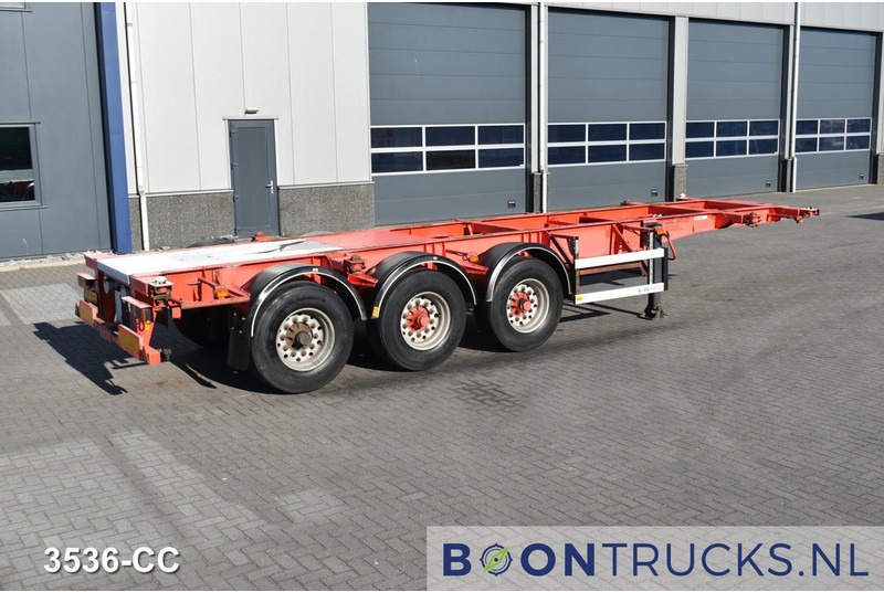 Burg BPO 12 27CDM12 TANK CHASSIS | 20-30ft * 3800 Kg * NL TRAILER - Полуприцеп-контейнеровоз/ Сменный кузов: фото 1 Burg BPO 12 27CDM12 TANK CHASSIS | 20-30ft * 3800 Kg * NL TRAILER - Полуприцеп-контейнеровоз/ Сменный кузов: фото 1