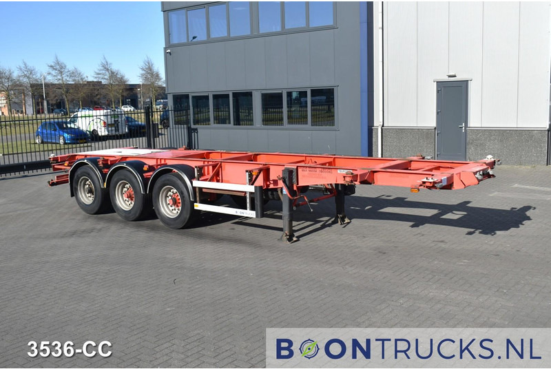 Burg BPO 12 27CDM12 TANK CHASSIS | 20-30ft * 3800 Kg * NL TRAILER - Полуприцеп-контейнеровоз/ Сменный кузов: фото 4 Burg BPO 12 27CDM12 TANK CHASSIS | 20-30ft * 3800 Kg * NL TRAILER - Полуприцеп-контейнеровоз/ Сменный кузов: фото 4