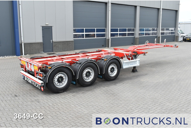 D-Tec FLEXITRAILER | 2x20-30-40-45ft HC * 2x LIFT AXLE * 2x EXTENDABLE * DISC BRAKES - Полуприцеп-контейнеровоз/ Сменный кузов: фото 1 D-Tec FLEXITRAILER | 2x20-30-40-45ft HC * 2x LIFT AXLE * 2x EXTENDABLE * DISC BRAKES - Полуприцеп-контейнеровоз/ Сменный кузов: фото 1