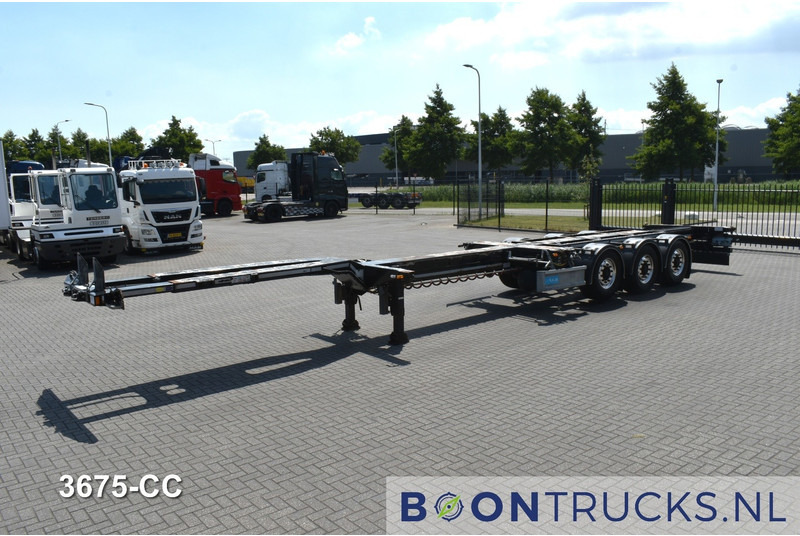 D-Tec FLEXITRAILER | 2x20-30-40-45ft HC * BPW / DISC * ALCOA * 3x EXTENDABLE - Полуприцеп-контейнеровоз/ Сменный кузов: фото 5 D-Tec FLEXITRAILER | 2x20-30-40-45ft HC * BPW / DISC * ALCOA * 3x EXTENDABLE - Полуприцеп-контейнеровоз/ Сменный кузов: фото 5