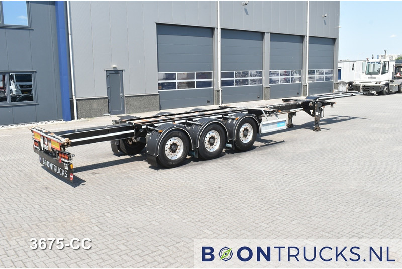 D-Tec FLEXITRAILER | 2x20-30-40-45ft HC * BPW / DISC * ALCOA * 3x EXTENDABLE - Полуприцеп-контейнеровоз/ Сменный кузов: фото 2 D-Tec FLEXITRAILER | 2x20-30-40-45ft HC * BPW / DISC * ALCOA * 3x EXTENDABLE - Полуприцеп-контейнеровоз/ Сменный кузов: фото 2